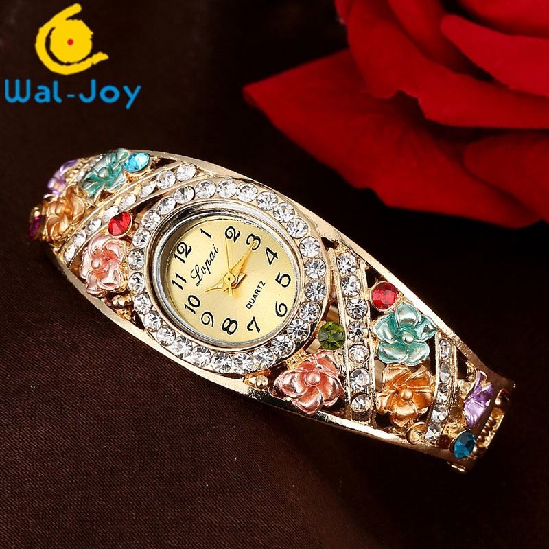 WJ-6534 New Arrival Unique Design Factory Direct Classic Flower Bracelet Watch